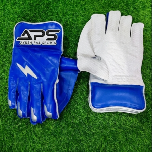 Aps Blue Wicket Keeping Gloves