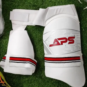 APS White Cricket Thigh Pads