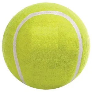 Yellow Cricket Tennis Ball