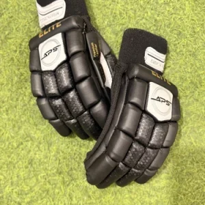 Aps Black Batting Gloves