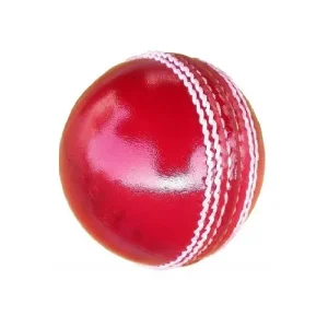 Red Leather Cricket Ball